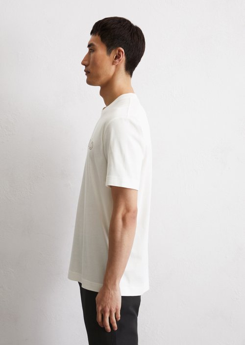 T-shirt regular — Silky White