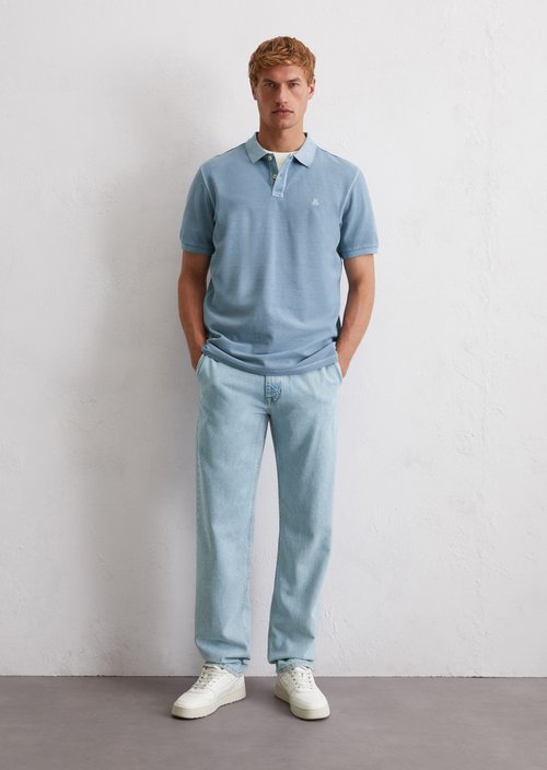 Piqué regular polo shirt — Meltwater