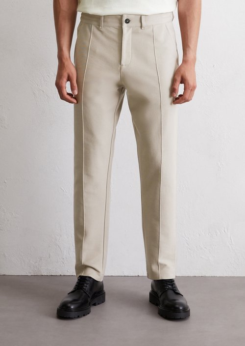 Jersey pants regular — Misty Grey