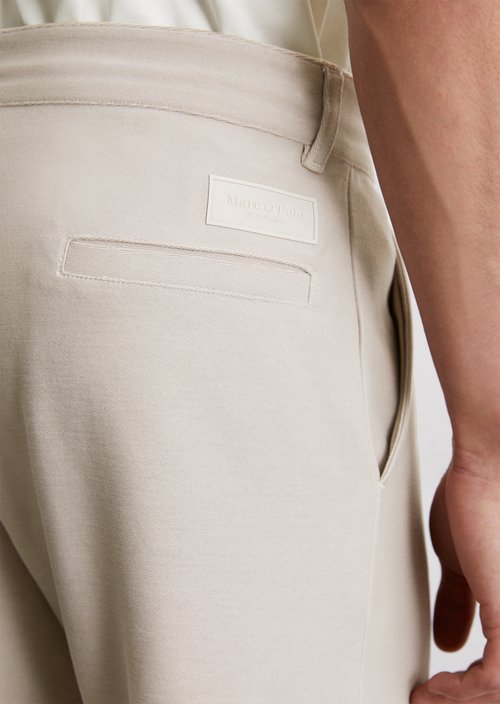 Jersey pants regular — Misty Grey