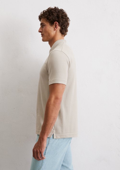 DfC polo shirt jersey regular — Misty Grey