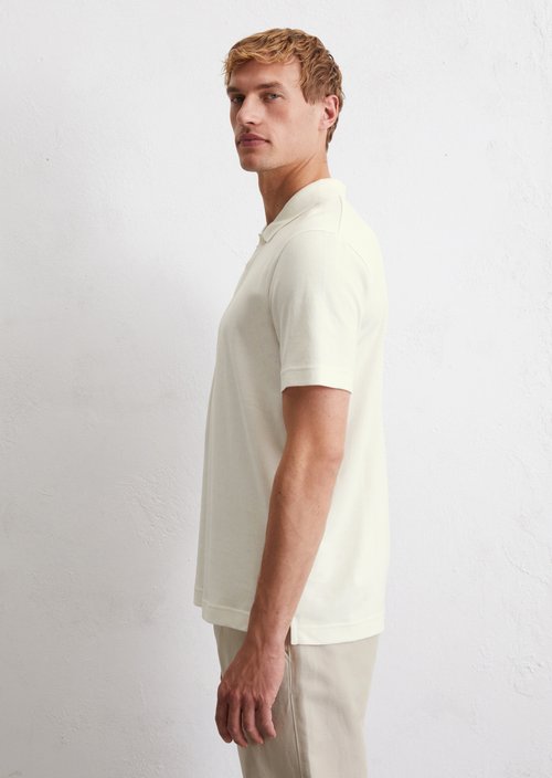 DfC polo shirt jersey regular — Silky White