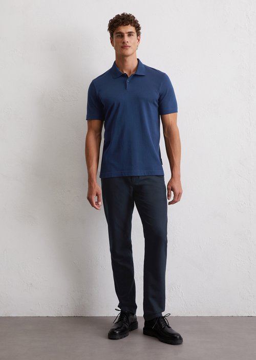 DfC polo shirt jersey regular — Iris Ink