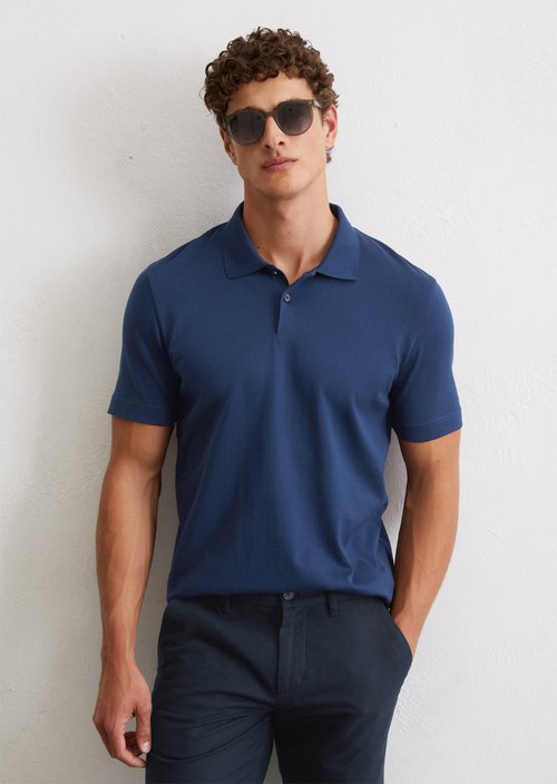 DfC polo shirt jersey regular — Iris Ink