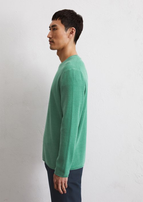 Sweater regular — Eucalyptus Green