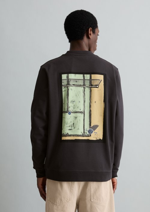Sweatshirt regular — Broken Graphite (alternate view)