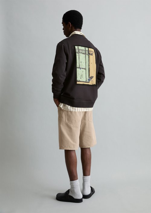 Sweatshirt regular — Broken Graphite