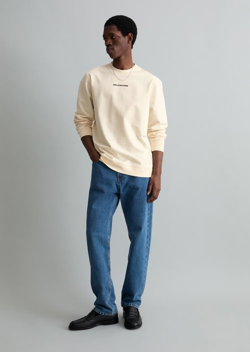 Sweatshirt regular — White Blush