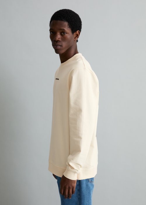 Sweatshirt regular — White Blush