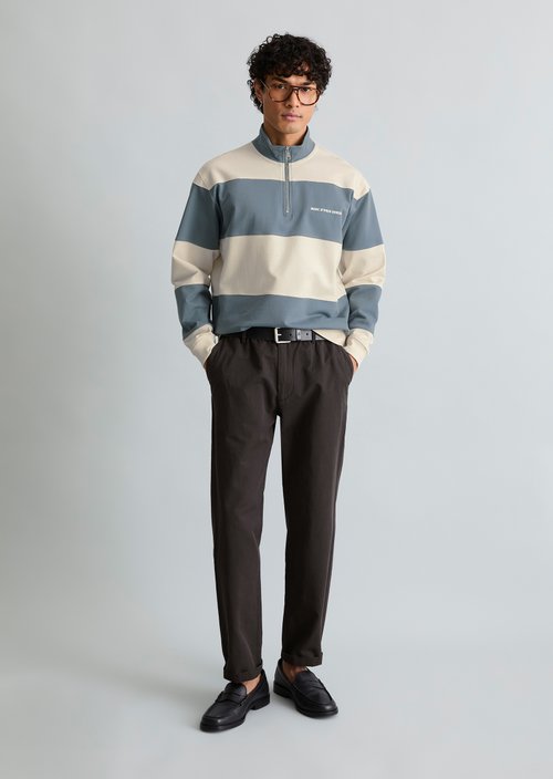 Relaxed sweat troyer — Light Blue