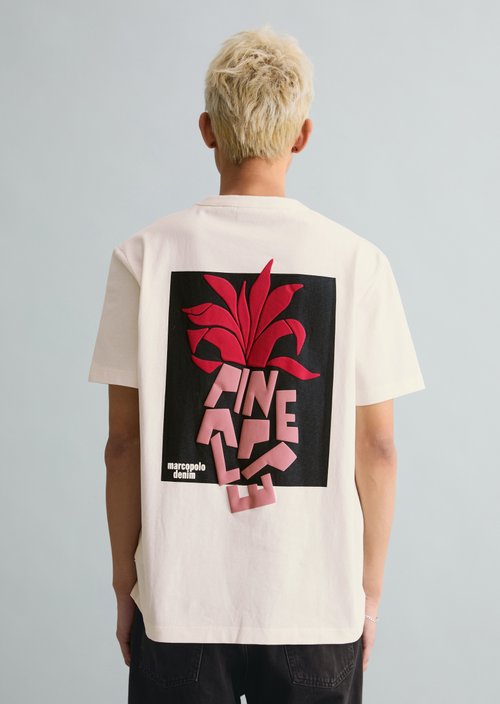 Relaxed T-shirt — Silky White