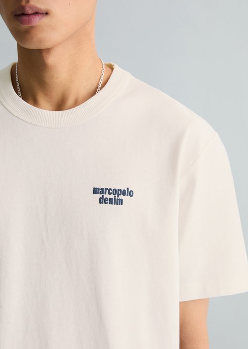 Relaxed T-shirt — Silky White