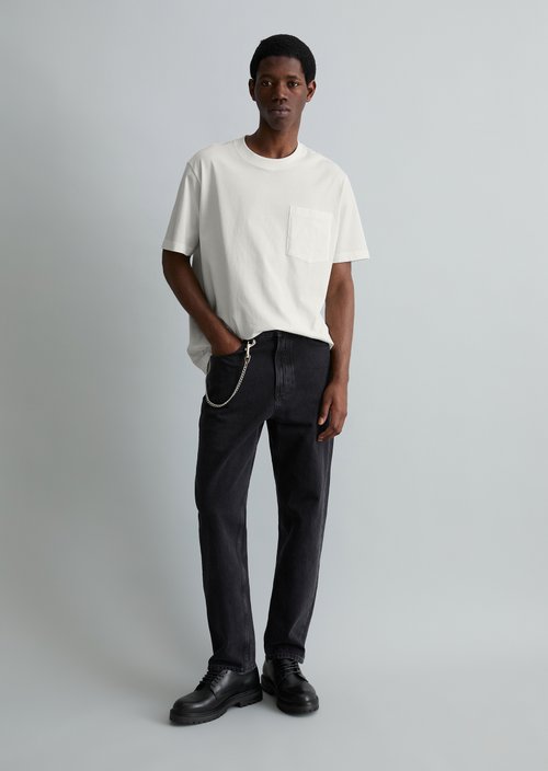 DfC T-Shirt relaxed — Silky White