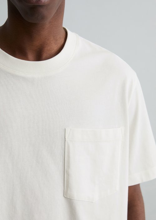 DfC T-Shirt relaxed — Silky White