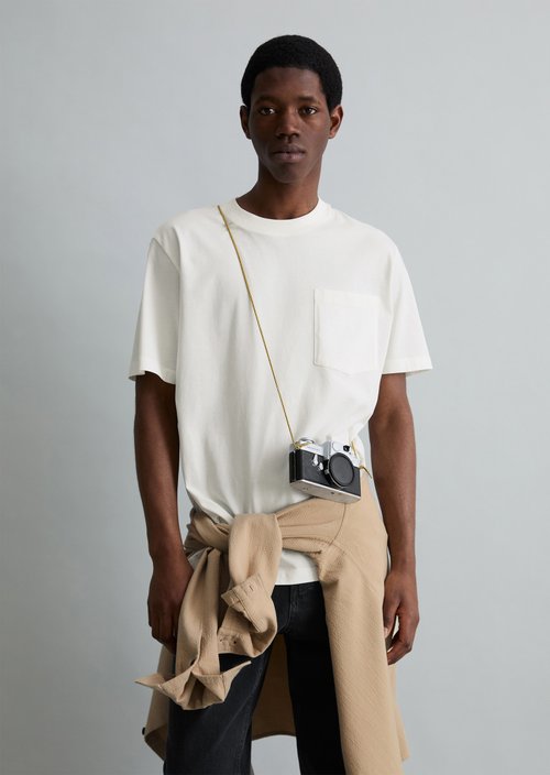 DfC T-Shirt relaxed — Silky White