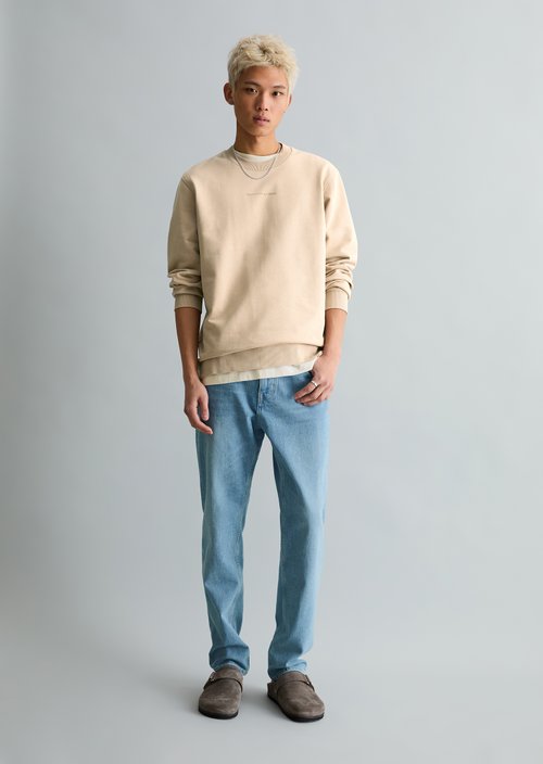 DfC Sweatshirt regular — Frosty Sand