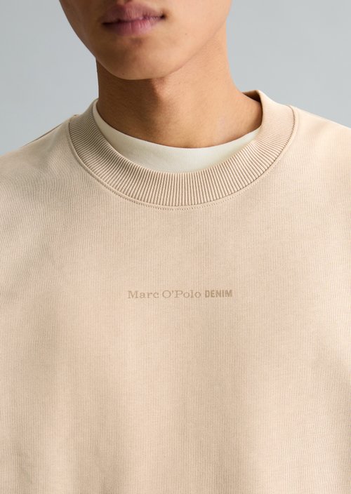 DfC Sweatshirt regular — Frosty Sand