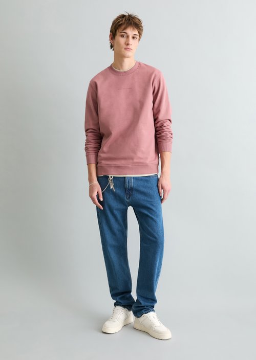 DfC Sweatshirt regular — Dusty Rasberry