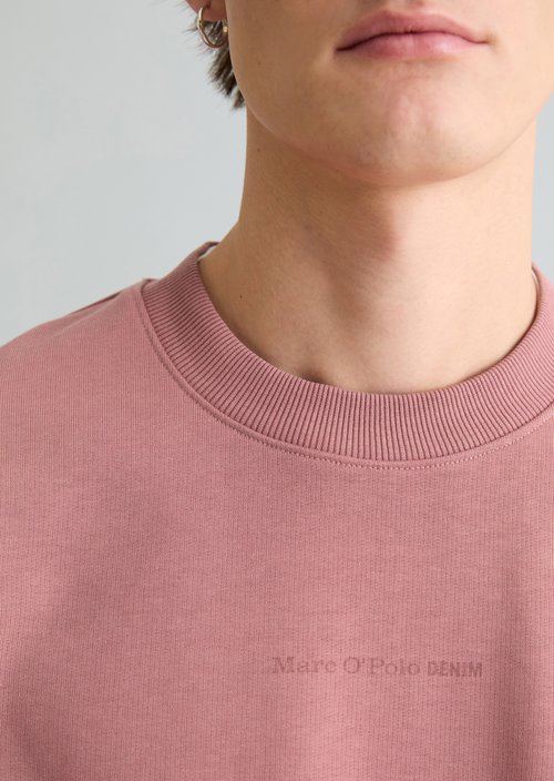DfC Sweatshirt regular — Dusty Rasberry
