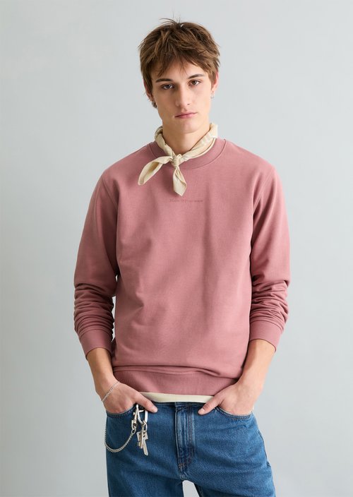 DfC Sweatshirt regular — Dusty Rasberry
