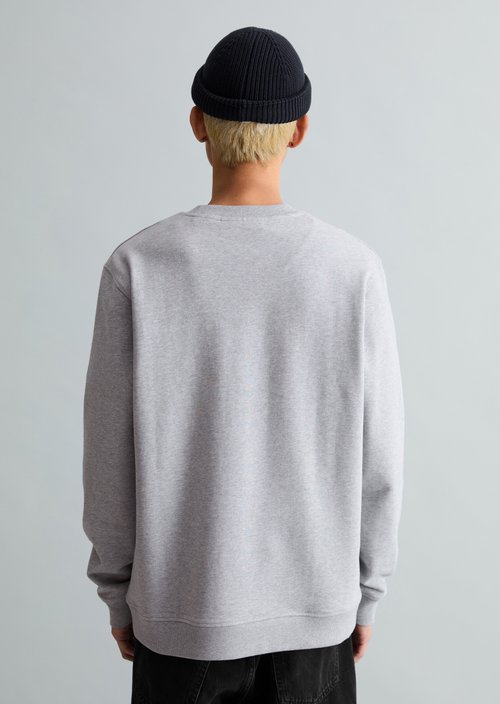 DfC Sweatshirt relgular — Fog Grey Melange