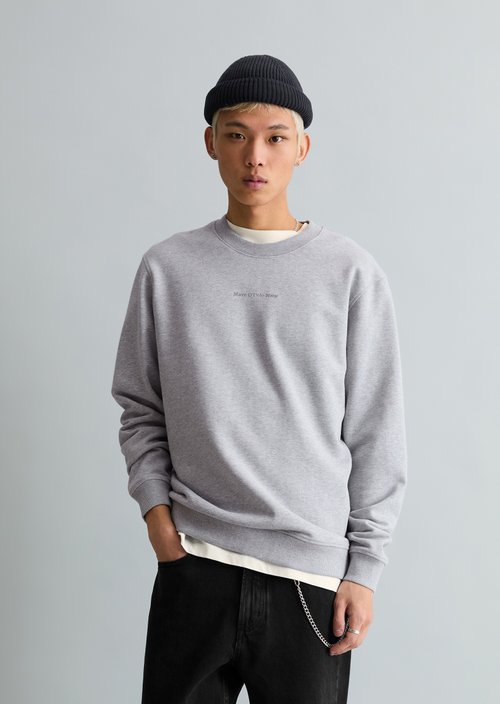 DfC Sweatshirt relgular — Fog Grey Melange