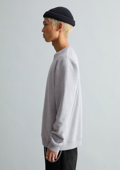 DfC Sweatshirt relgular — Fog Grey Melange
