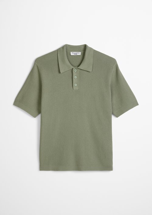 DfC knit polo shirt — Tea Green