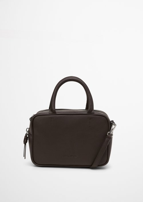 Marc O'Polo Schoudertas klein, Dames, bruin, , 100% Leer