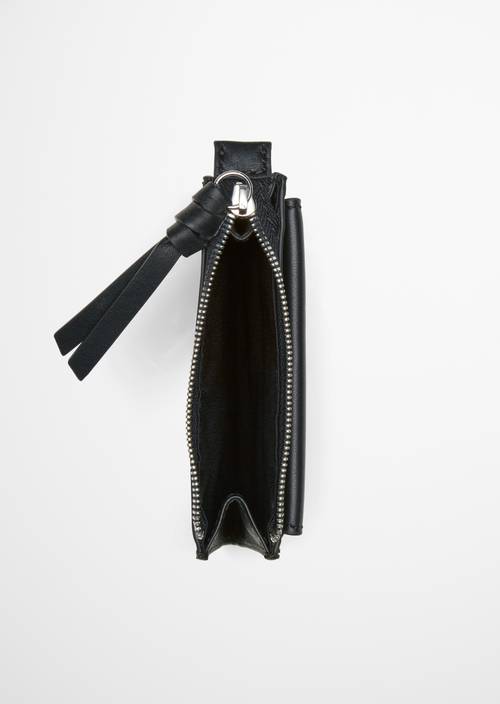 Kartenetui Black geöffnet dargestellt