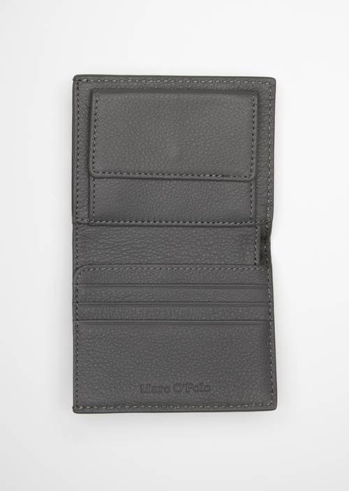 Składany portfel Castlerock pokazany otwarty