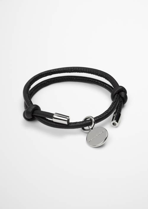 Pulsera de cuero Black - Imagen del producto 1