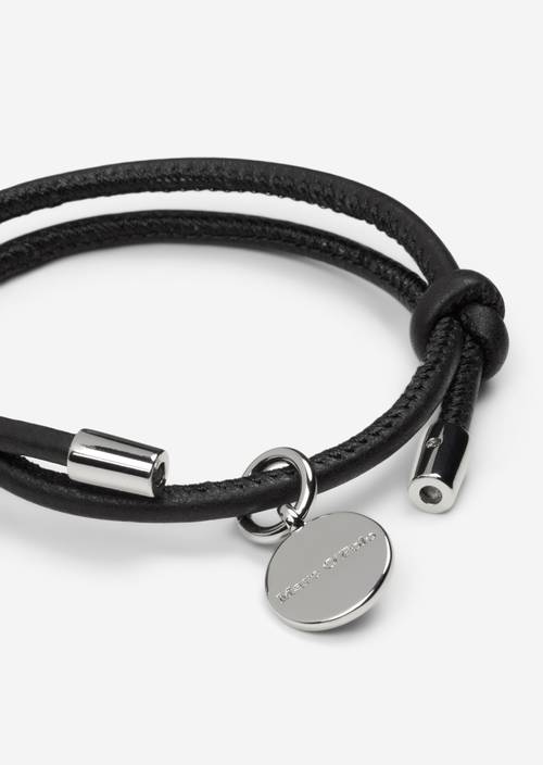 Pulsera de cuero Black - Imagen del producto 2