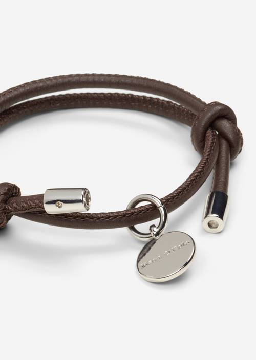 Pulsera de cuero Shaded Brown - Imagen del producto 2