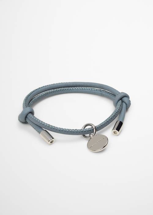 Pulsera de cuero Slate Blue - Imagen del producto 1