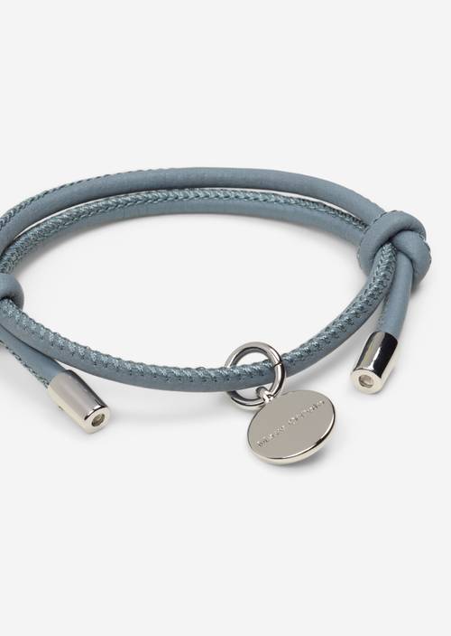 Pulsera de cuero Slate Blue - Imagen del producto 2