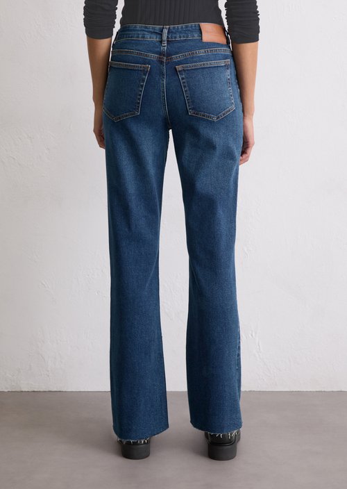 Jeans model Kiruna flared — Dark Blue