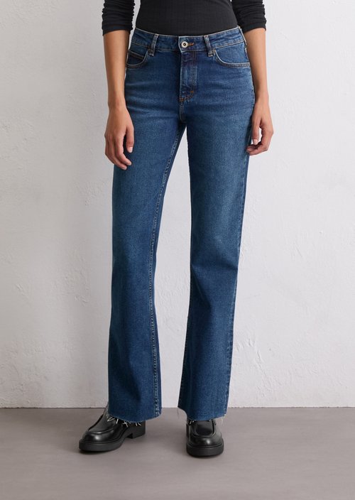 Jeans model Kiruna flared — Dark Blue