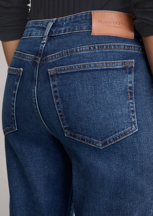 Jeans model Kiruna flared — Dark Blue