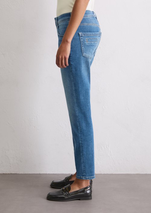 Jeans model Theda boyfriend cropped — Dark Blue