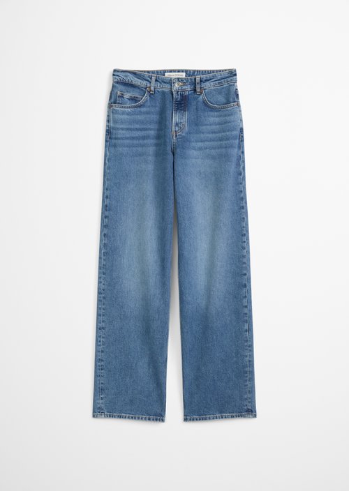 Jeans model Linn wide — Medium Blue