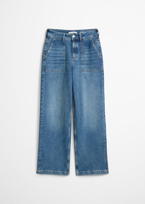 Jeans model Sjva wide — Medium Blue