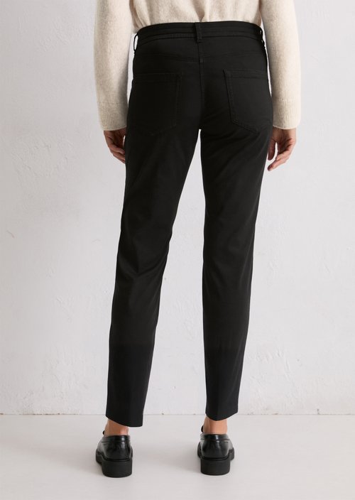 Pants model Theda boyfriend — Black