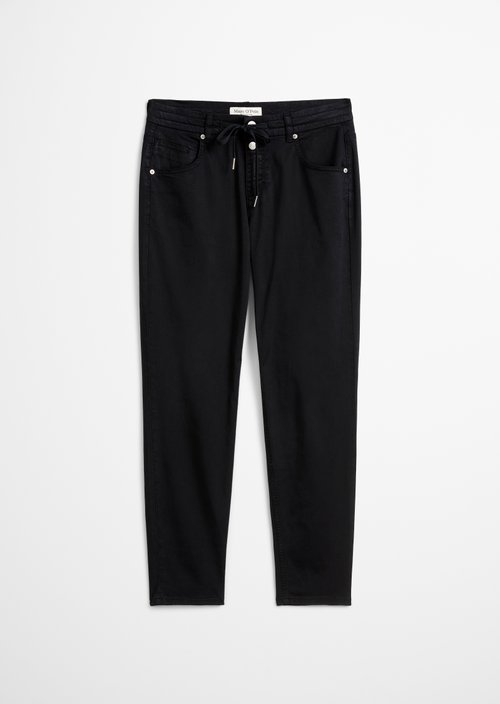 Pants model Theda boyfriend — Deep Night Blue