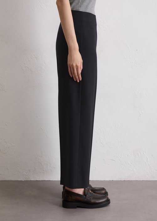 Cropped culottes — Deep Night Blue