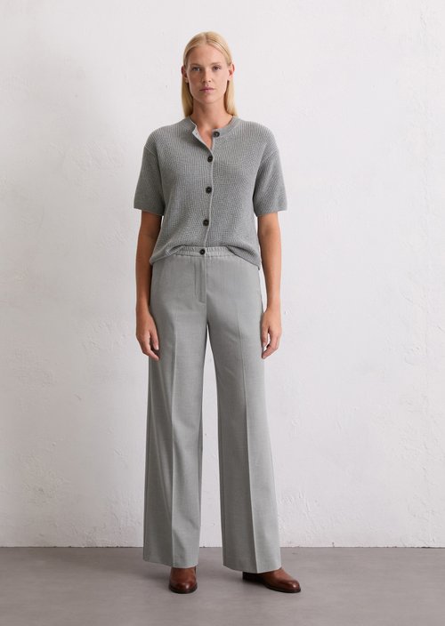 Relaxed pants — Medium Grey