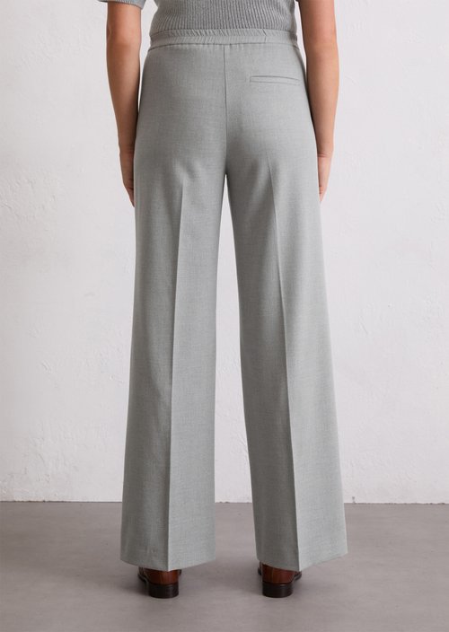 Relaxed pants — Medium Grey