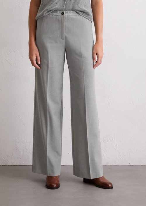 Relaxed pants — Medium Grey