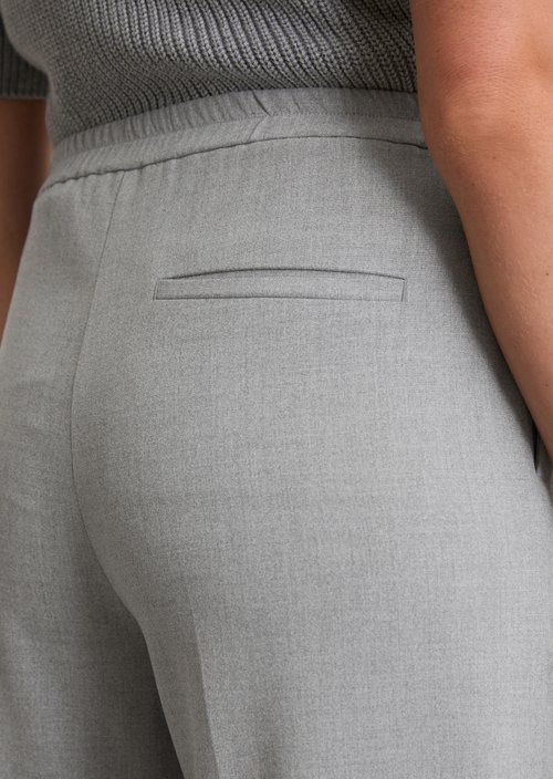 Relaxed pants — Medium Grey