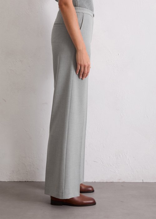 Relaxed pants — Medium Grey
